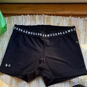 Under Armour Women's Black Athletic Shorts